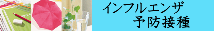 インフルエンザ 　　予防接種